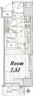 メイクスデザイン町屋【4階】の間取り