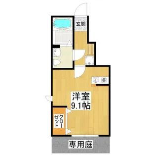 メゾン・ゆう【1階】の間取り