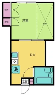 パインハイム【2階】の間取り