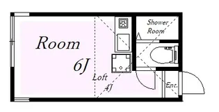 ユナイト鶴見カテドラルの杜【1階】の間取り