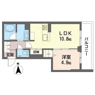 コート ボヌール【2階】の間取り