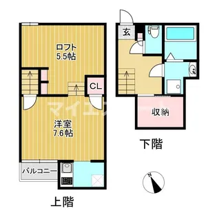 ADC松江BASE【1階】の間取り