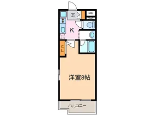 アーバンポイント豊田【15階】の間取り
