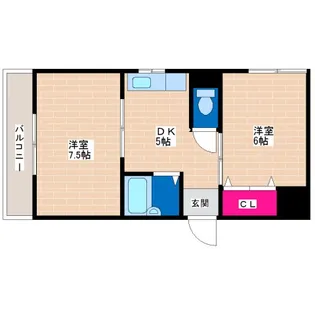 LiveSpace平野【3階】の間取り