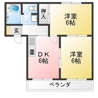 Crescent House【1階】の間取り