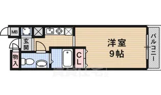 シャレー柿原【2階】の間取り