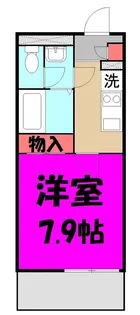 クレイ【3階】の間取り