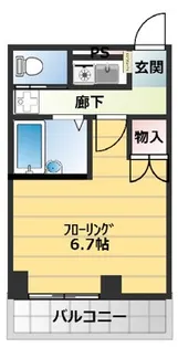 ハイツコモリヤ【3階】の間取り