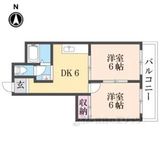 サイレンスハイム【1階】の間取り