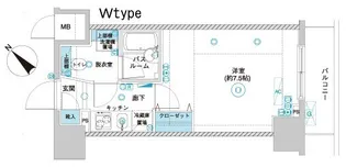 フェニックス横濱BAY GAIA【4階】の間取り