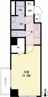 セゾンド はのん【5階】の間取り