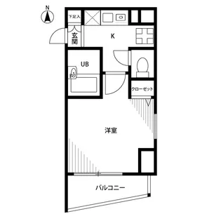 プレール麻布十番【2階】の間取り