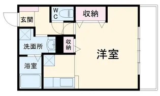 リヨン【1階】の間取り