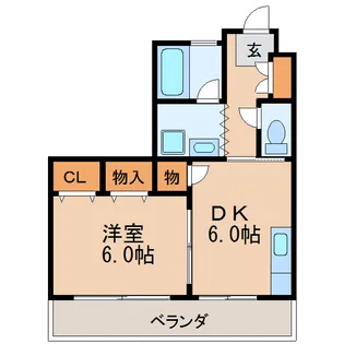 マルイチビル【6階】の間取り