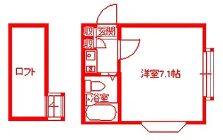 b’CASA北坂戸IIIre-born【2階】の間取り