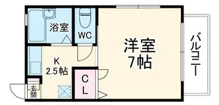 レインボー瀬名川I【2階】の間取り