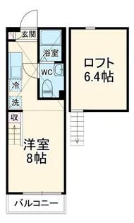 Casa Soleado【2階】の間取り