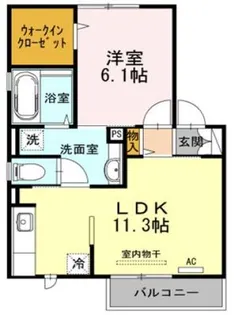 グラン・カネイII【2階】の間取り