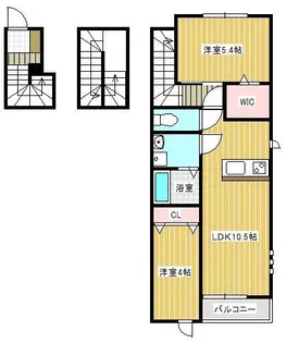 Ilima明石南【3階】の間取り