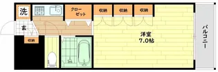 プレジール清和【3階】の間取り