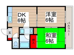 メゾンモナ【3階】の間取り