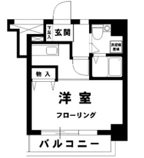 アルス中目黒【10階】の間取り