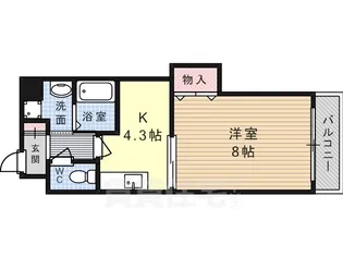 MAEKAWA BLD【6階】の間取り