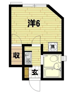 シエル妙蓮寺【2階】の間取り