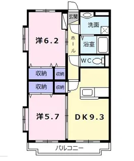 アスリート【3階】の間取り
