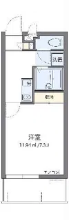 クレイノアカギ【2階】の間取り