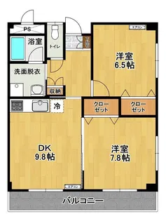 パルフェ【1階】の間取り