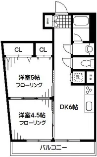 ヴィオーラ烏山【3階】の間取り