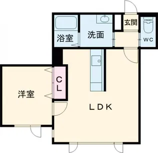 OLIVEV【2階】の間取り