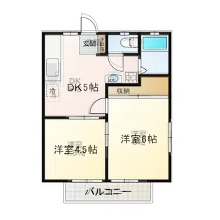 アドバンス【2階】の間取り