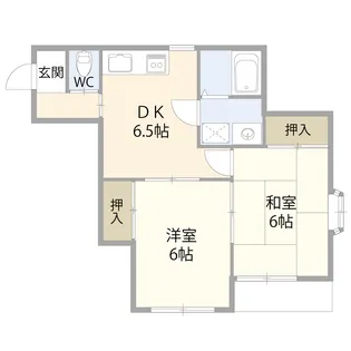 コーポ日東【1階】の間取り