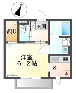 ピリカ新横浜【2階】の間取り