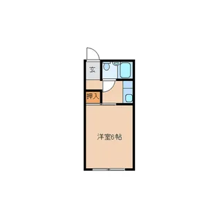 フォーブル幸町 B【1階】の間取り