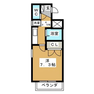 リヴィエール元八事【2階】の間取り