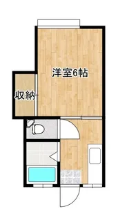 リゾートイン白南風【1階】の間取り