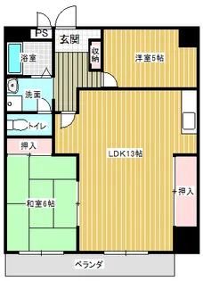アーデル天神尾【3階】の間取り