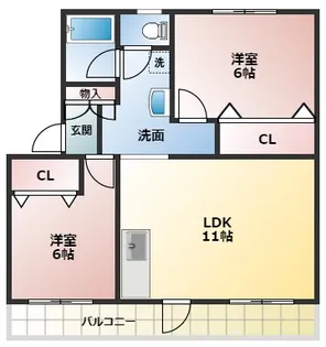メゾン相生【3階】の間取り
