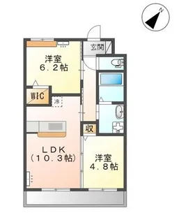 Scheherazad(シェエラザード)【1階】の間取り