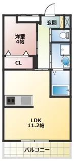 レジェンドヒルズ【1階】の間取り