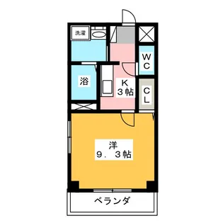 レジデンス M【2階】の間取り