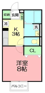 スタークレスト【2階】の間取り