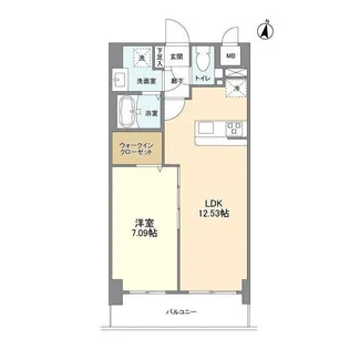 ルーカス長崎諫早II【4階】の間取り