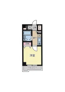 フェリーチェ本八幡【4階】の間取り