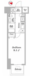 ライトハウス大塚【2階】の間取り