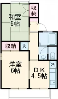 セジュール堂ノ前【2階】の間取り