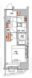 ハーモニーレジデンス三田【10階】の間取り